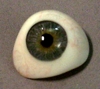 artificial eyes made of plastic, Knstliches Auge aus Plastik (PMMA)